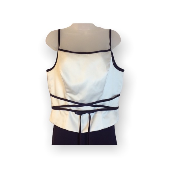 Alfred Angelo 2 Piece Purple & White Semi Formal - Picture 2 of 6